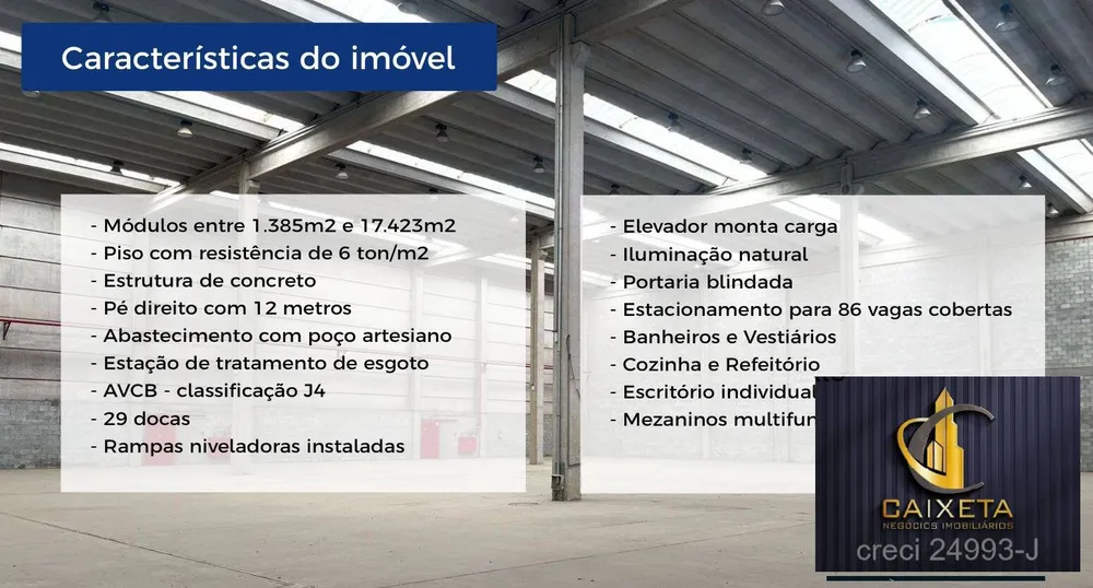 Depósito-Galpão, 17423 m² - Foto 6