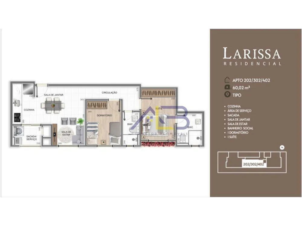 Apartamento, 3 quartos, 80 m² - Foto 4