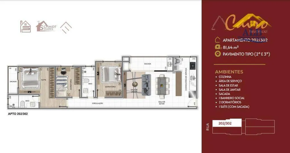Apartamento, 3 quartos, 82 m² - Foto 12
