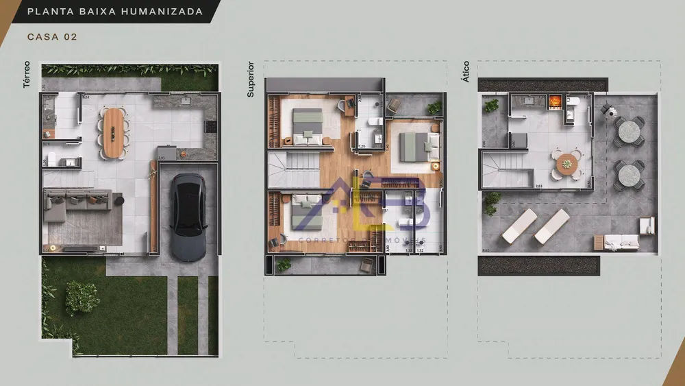 Sobrado, 3 quartos, 232 m² - Foto 3
