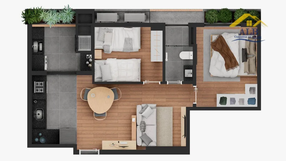 Apartamento, 2 quartos, 50 m² - Foto 15