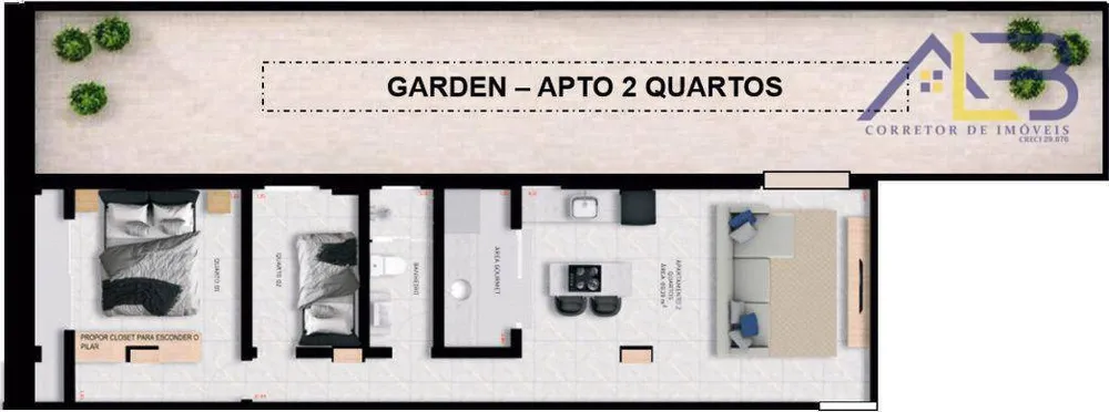 Apartamento, 2 quartos, 64 m² - Foto 5