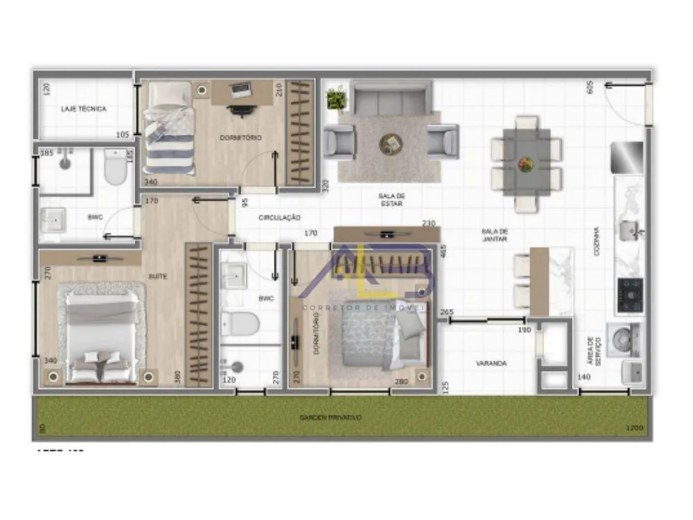 Apartamento, 2 quartos, 52 m² - Foto 4