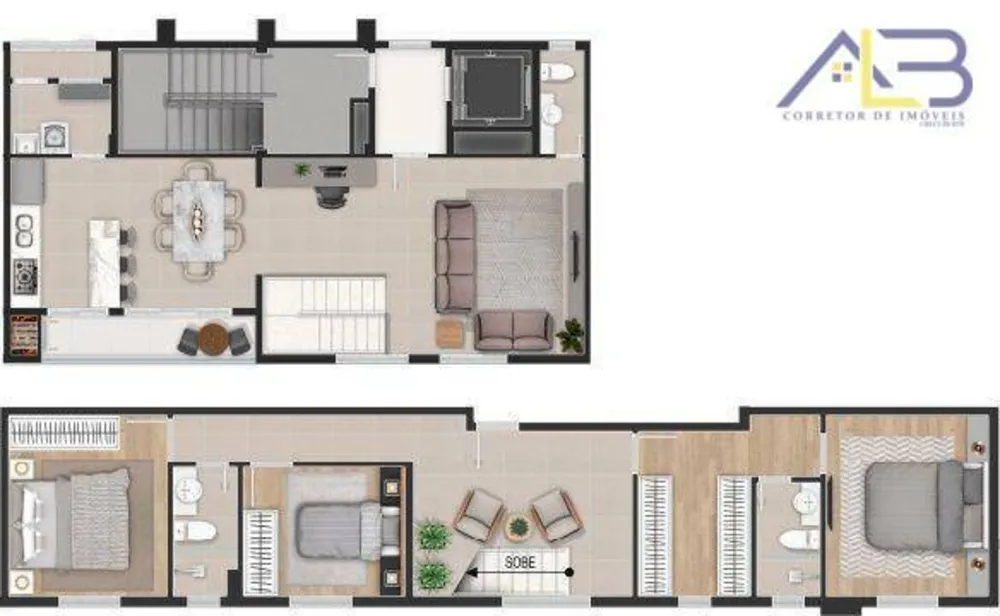 Apartamento, 3 quartos, 145 m² - Foto 3