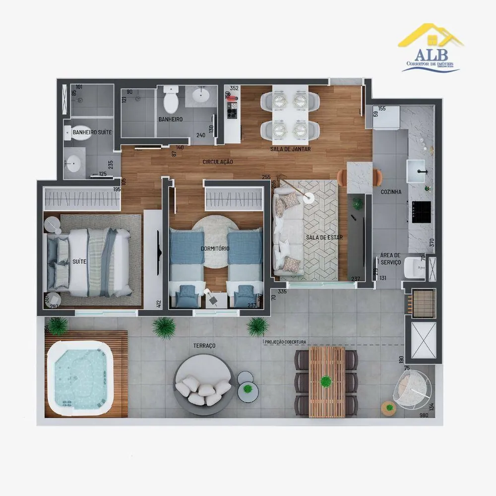 Apartamento, 2 quartos, 59 m² - Foto 18