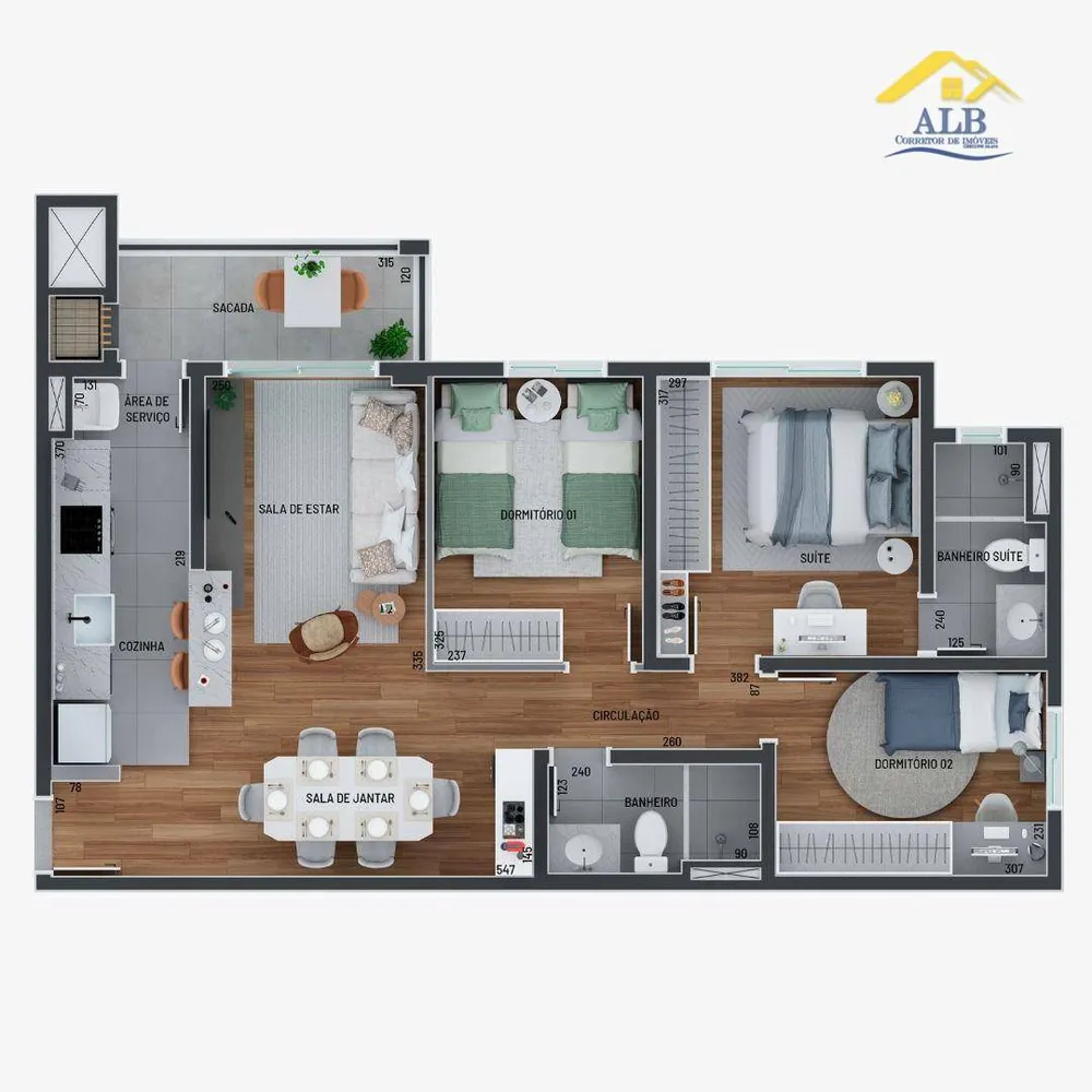 Apartamento, 2 quartos, 59 m² - Foto 19