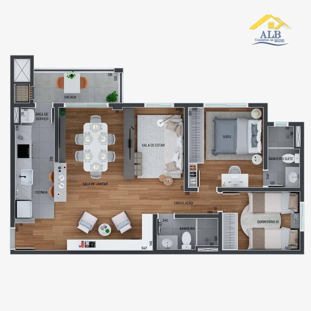 Apartamento, 2 quartos, 59 m² - Foto 17