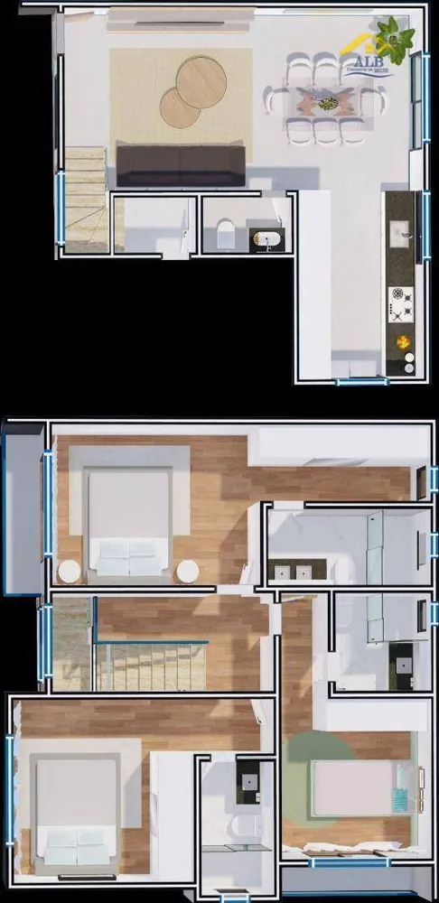 Sobrado, 3 quartos, 130 m² - Foto 24