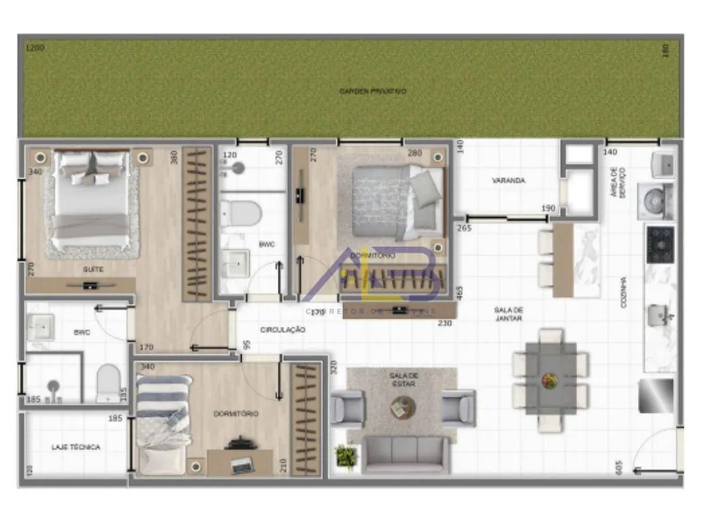 Apartamento, 3 quartos, 75 m² - Foto 4