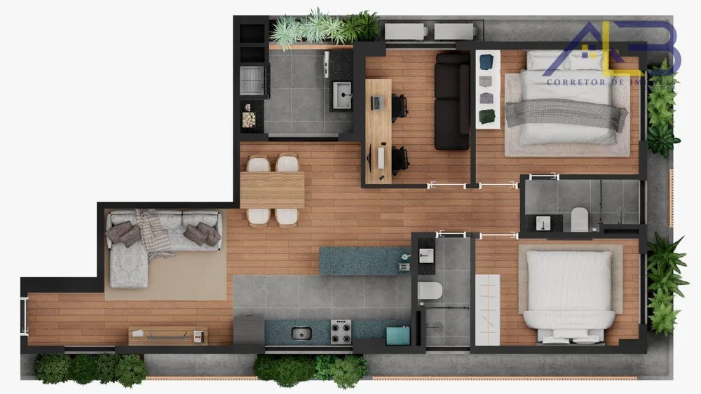 Apartamento, 3 quartos, 80 m² - Foto 11