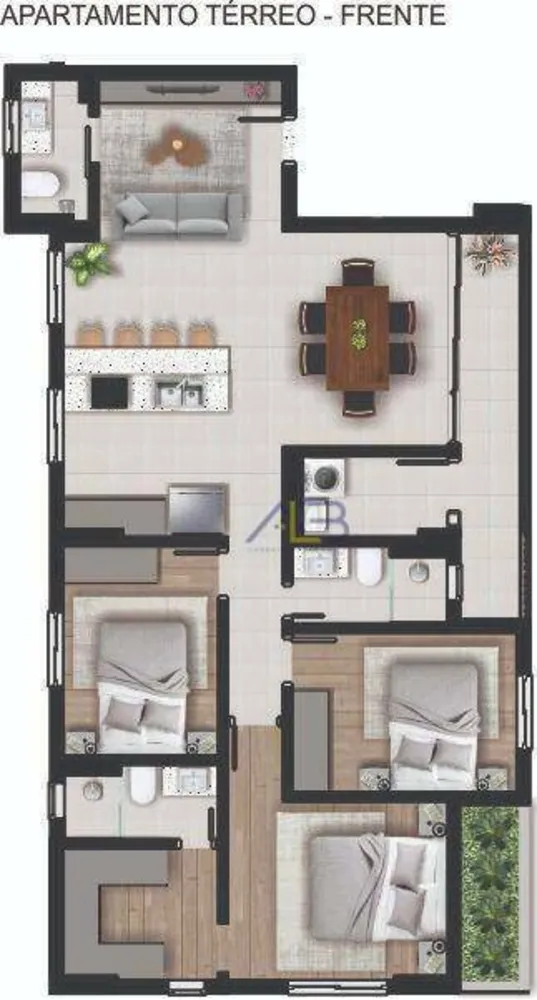Apartamento, 3 quartos, 128 m² - Foto 10