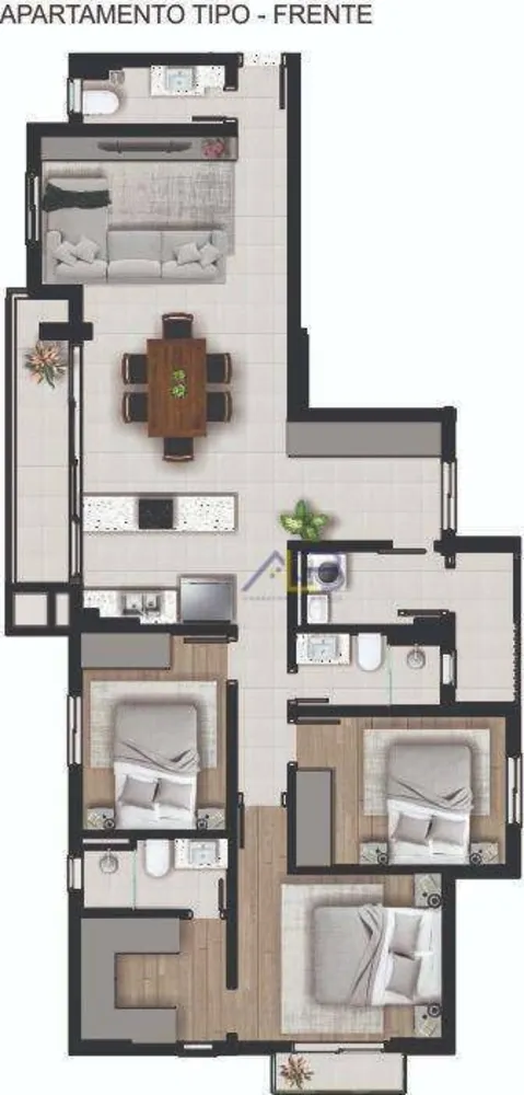 Apartamento, 3 quartos, 128 m² - Foto 17