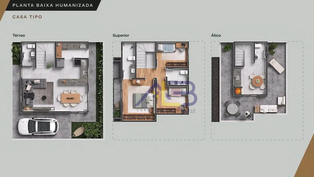 Sobrado, 3 quartos, 154 m² - Foto 3