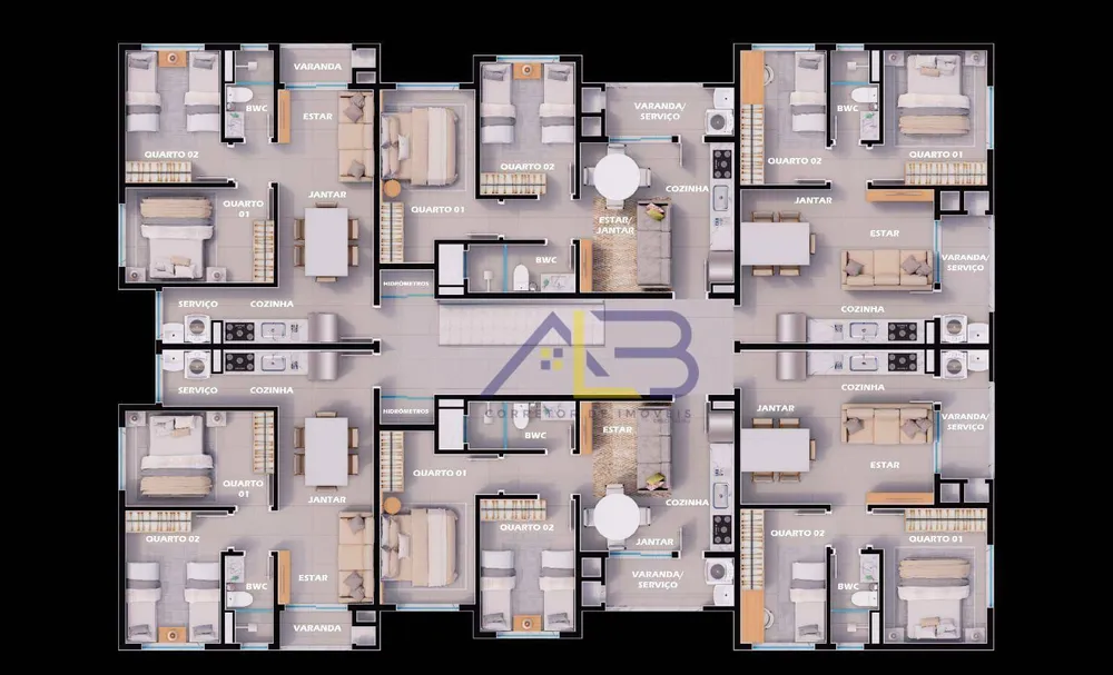 Apartamento, 2 quartos, 50 m² - Foto 16