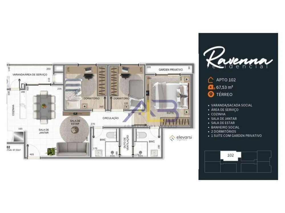 Apartamento, 2 quartos, 50 m² - Foto 7