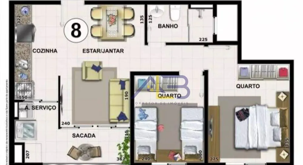 Apartamento, 2 quartos, 44 m² - Foto 10