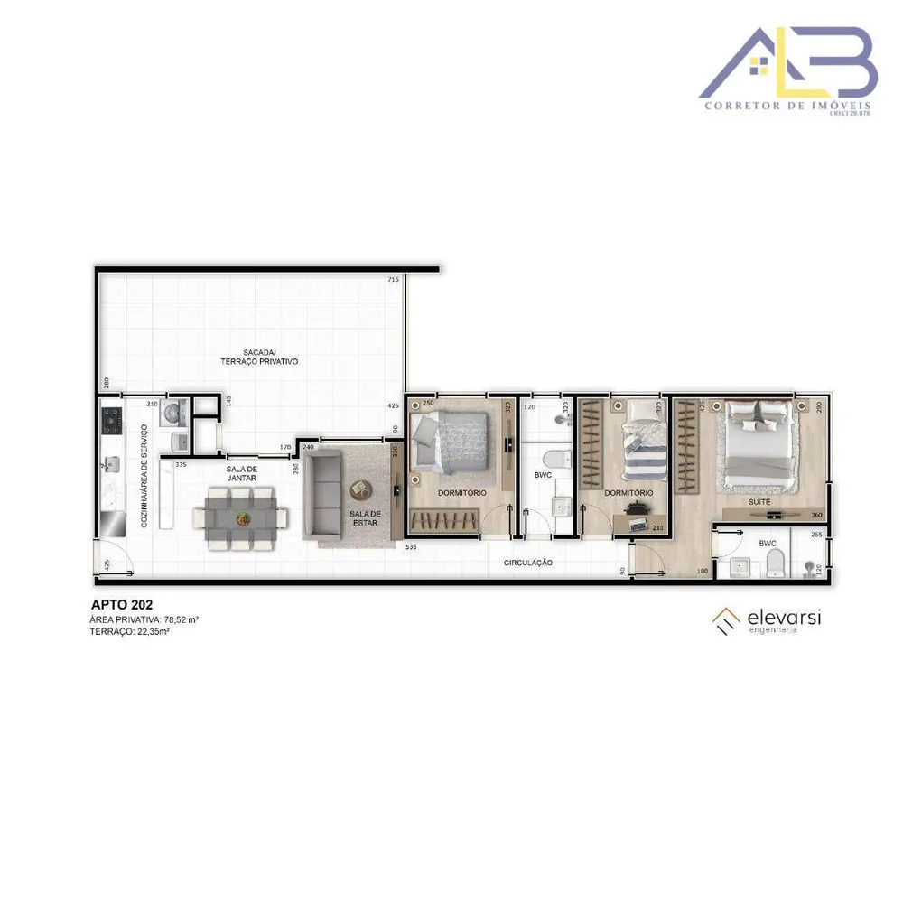 Apartamento, 3 quartos, 78 m² - Foto 11