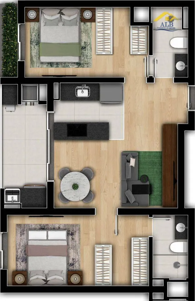 Apartamento, 1 quarto, 30 m² - Foto 12