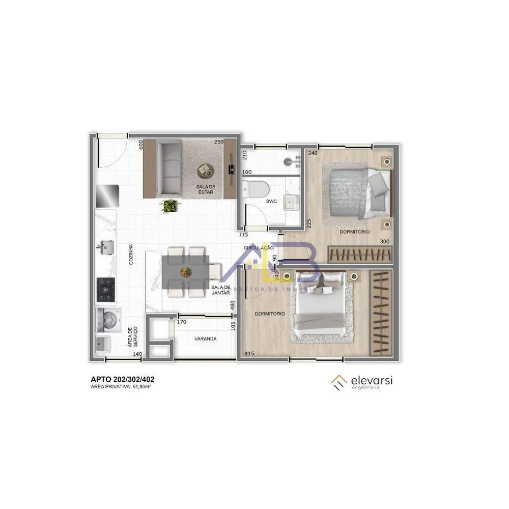 Apartamento, 3 quartos, 70 m² - Foto 10