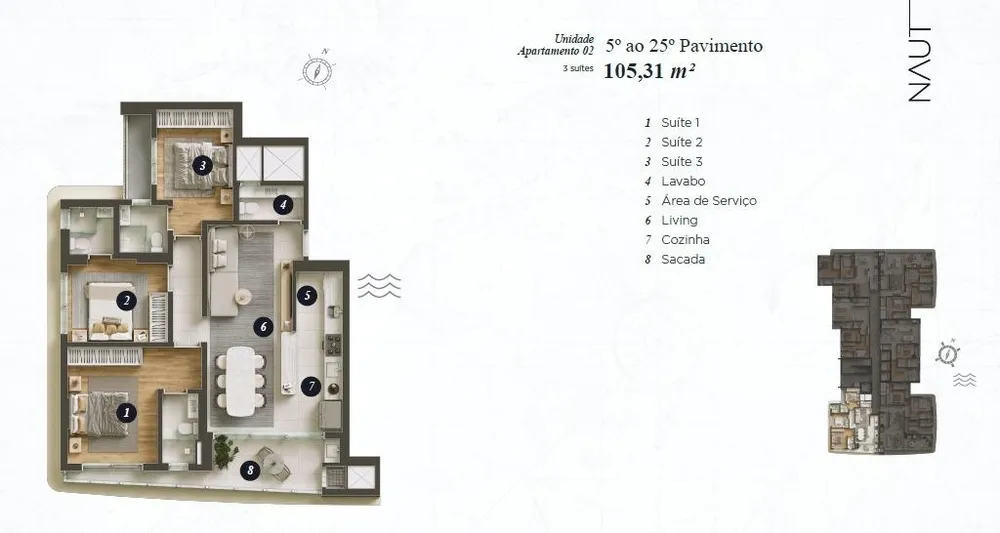 Apartamento, 3 quartos, 105 m² - Foto 12