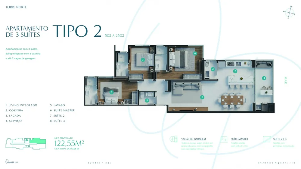 Apartamento, 2 quartos, 78 m² - Foto 6
