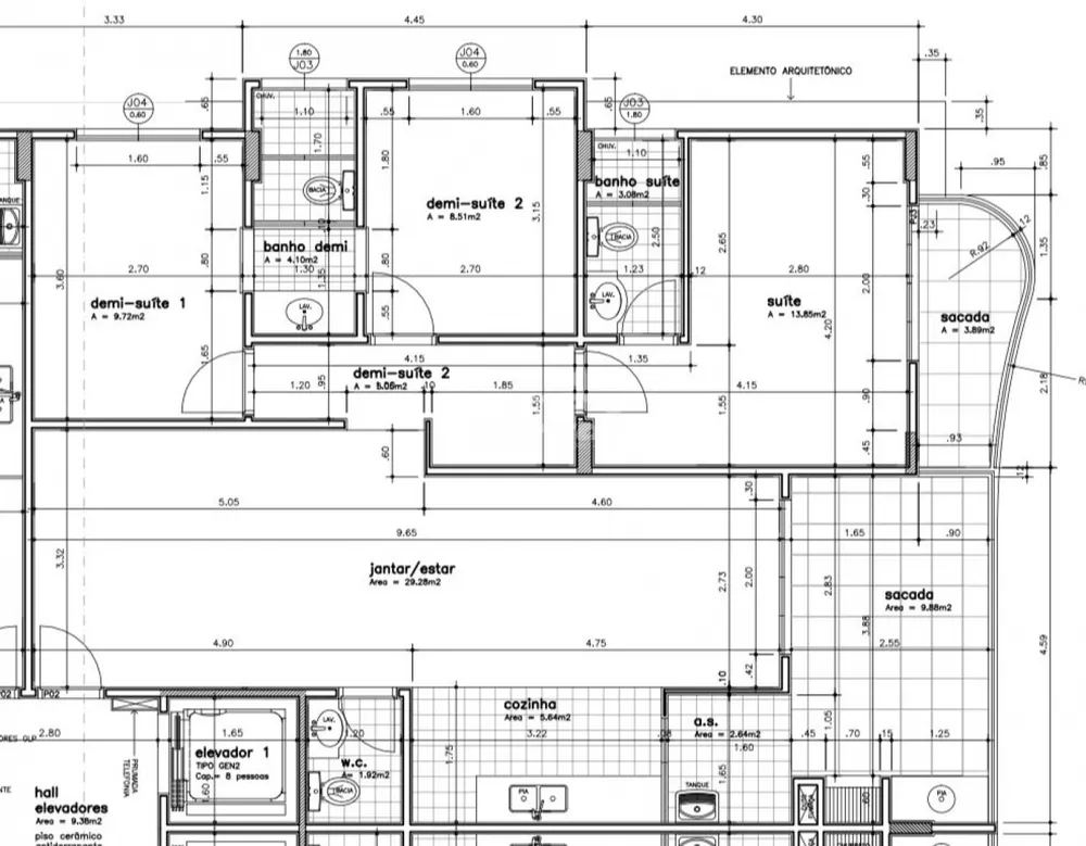Apartamento, 3 quartos, 110 m² - Foto 8