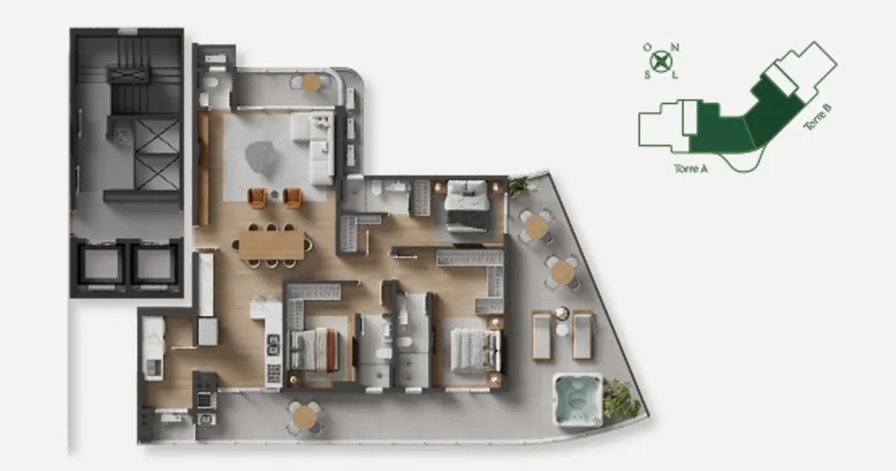 Apartamento, 3 quartos, 140 m² - Foto 5