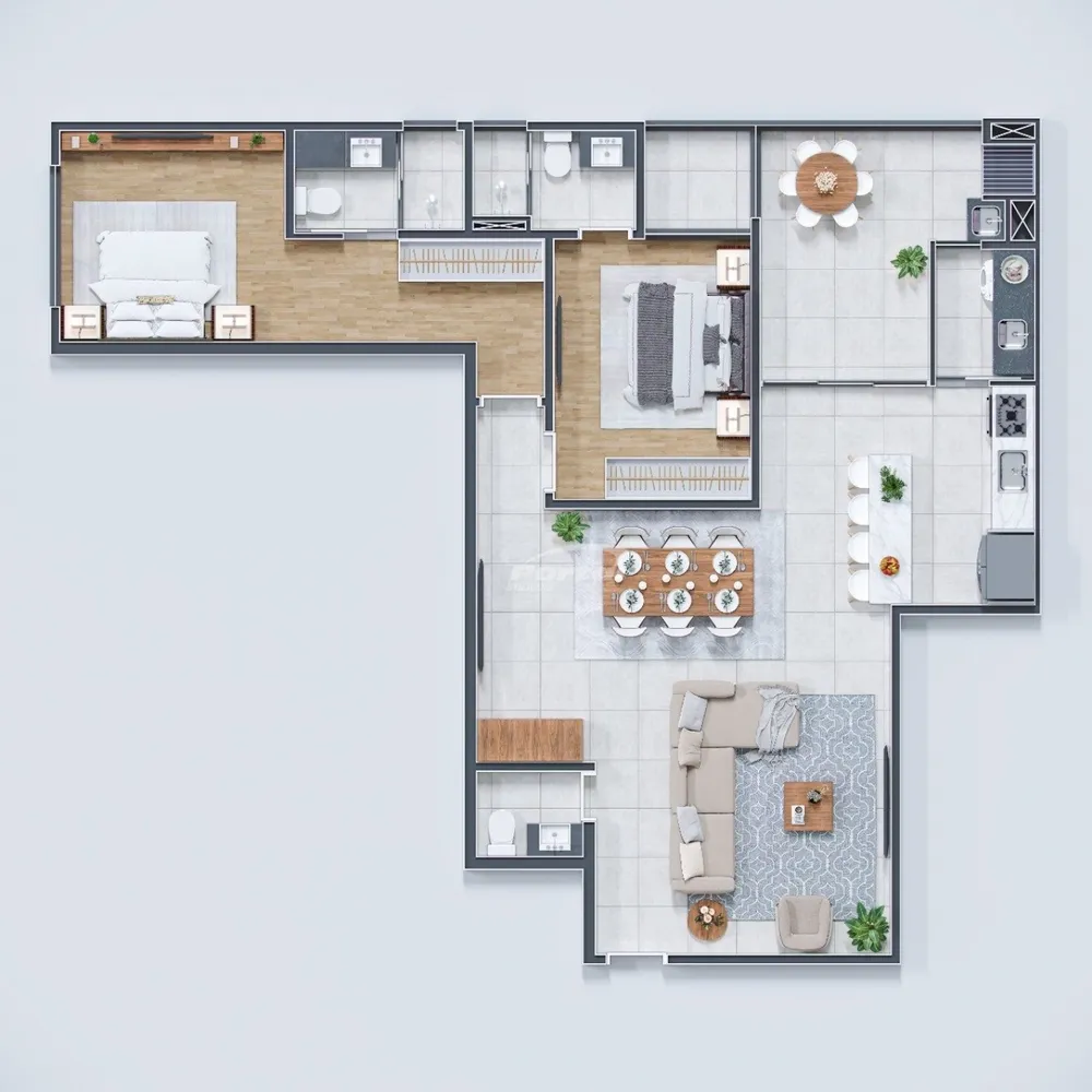 Apartamento, 2 quartos, 82 m² - Foto 8