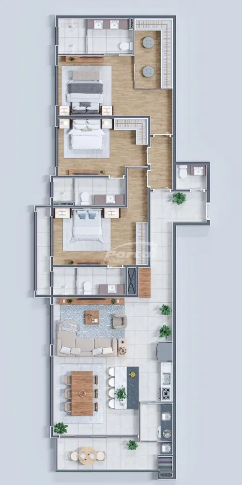 Apartamento, 2 quartos, 82 m² - Foto 6