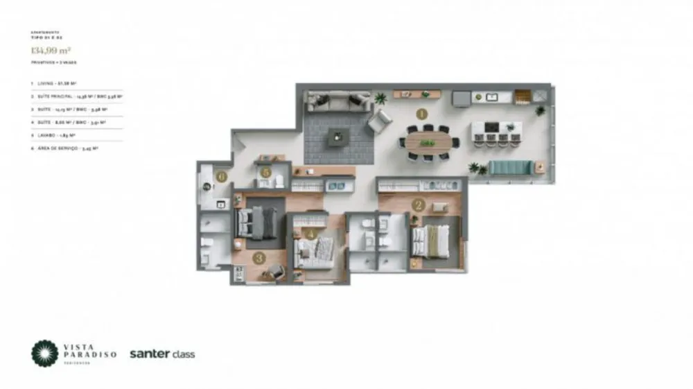 Apartamento, 3 quartos, 121 m² - Foto 12