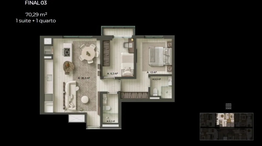 Apartamento, 3 quartos, 97 m² - Foto 6