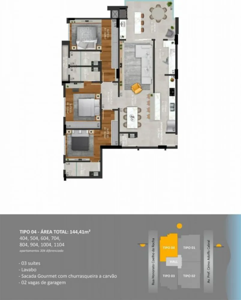 Apartamento, 4 quartos, 204 m² - Foto 11