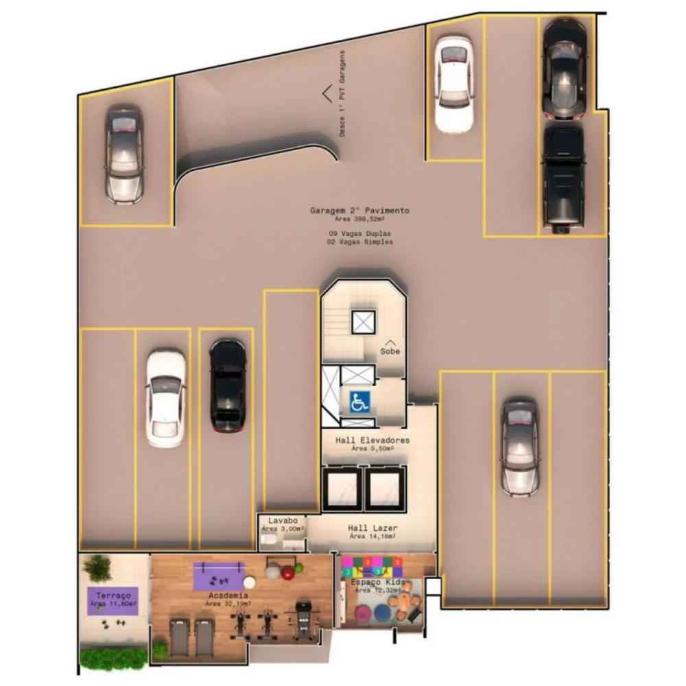 Cobertura, 3 quartos, 109 m² - Foto 4