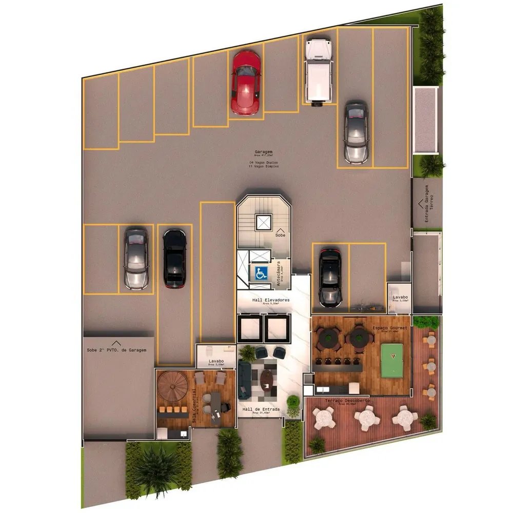 Cobertura, 3 quartos, 96 m² - Foto 10