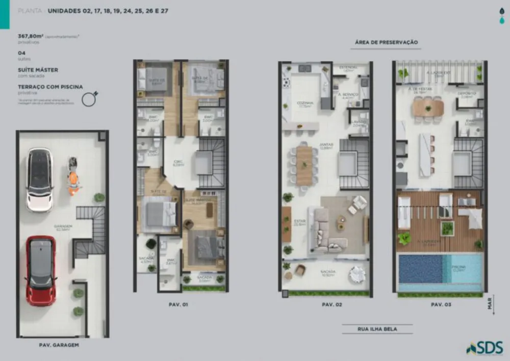 Casa de Condomínio, 3 quartos - Foto 7