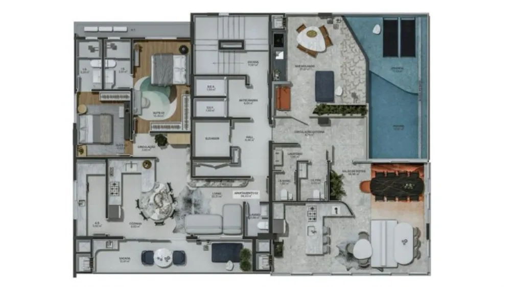 Apartamento, 2 quartos, 99 m² - Foto 8