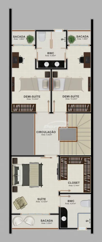 Casa, 3 quartos, 200 m² - Foto 2