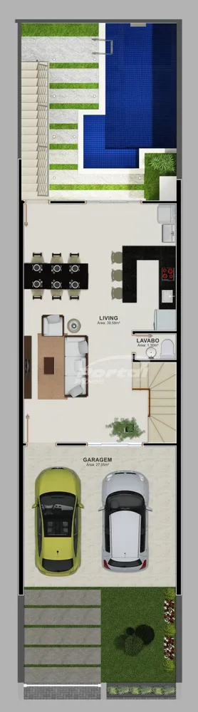 Casa, 3 quartos, 200 m² - Foto 3