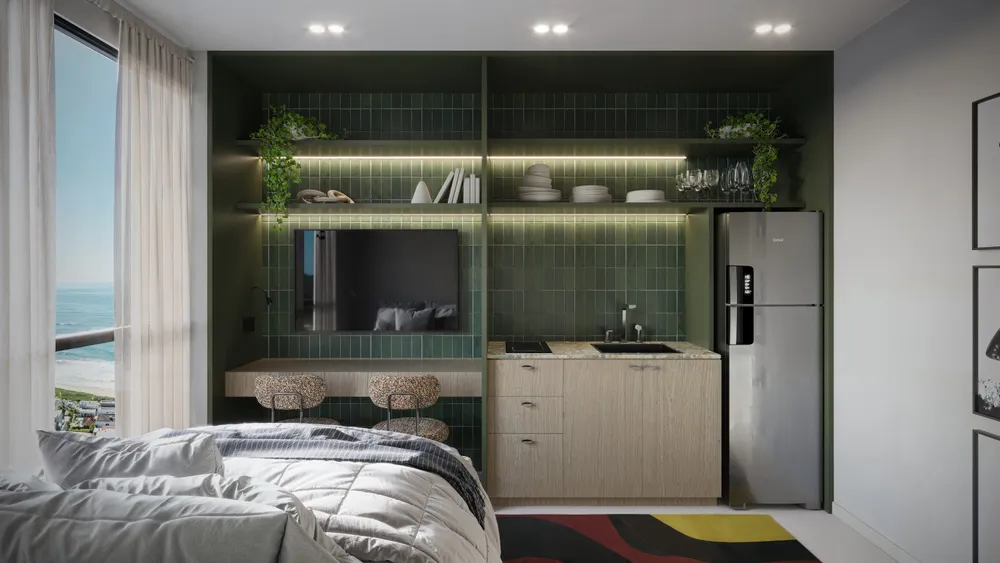 Apartamento, 1 quarto, 37 m² - Foto 5