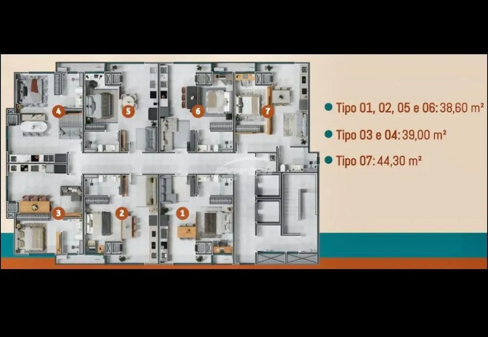 Apartamento, 1 quarto, 38 m² - Foto 5