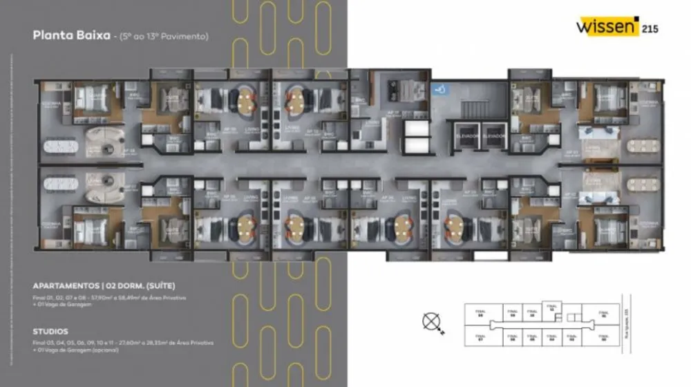 Apartamento, 1 quarto, 28 m² - Foto 5