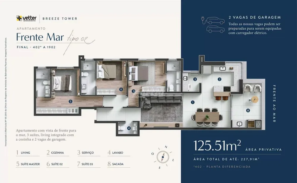 Apartamento, 3 quartos, 125 m² - Foto 11