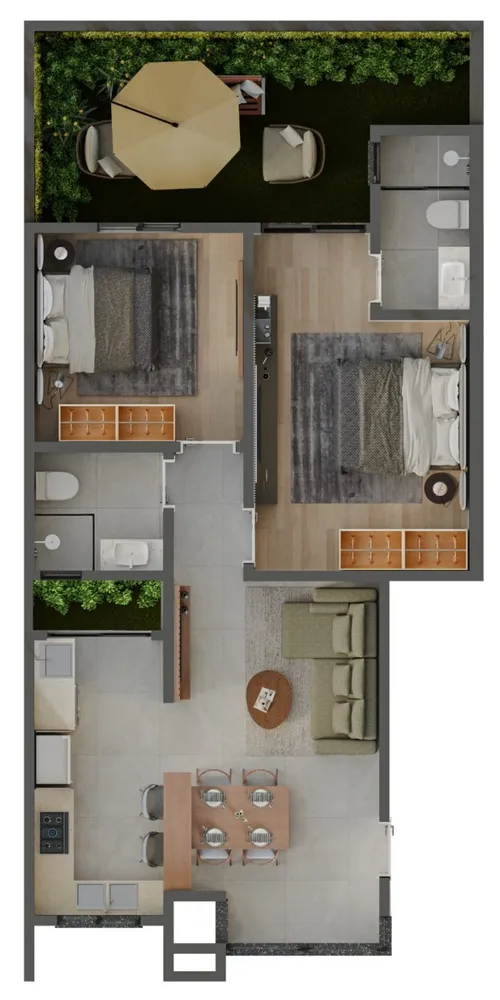 Apartamento, 2 quartos, 62 m² - Foto 6