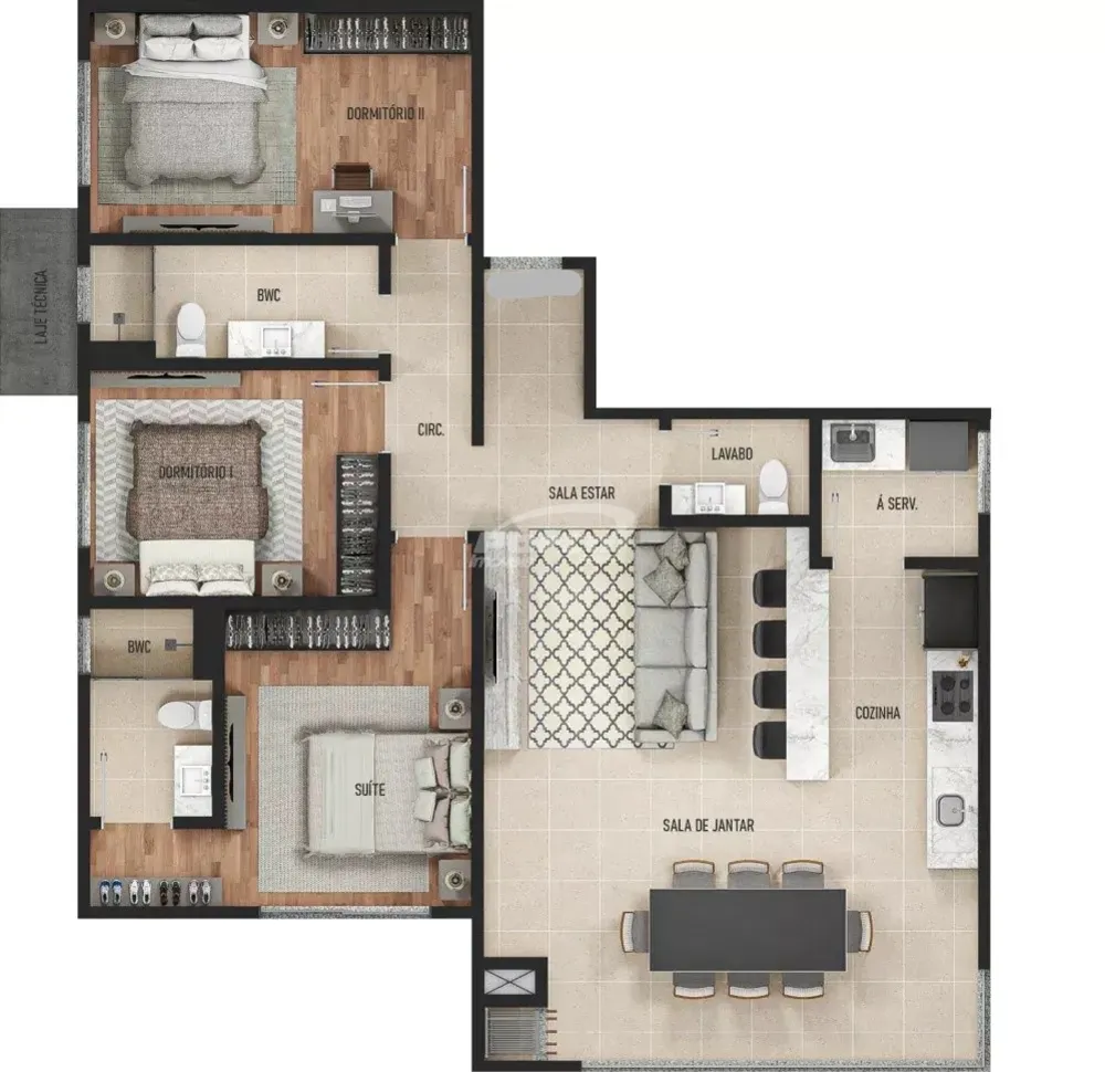Apartamento, 3 quartos, 120 m² - Foto 5