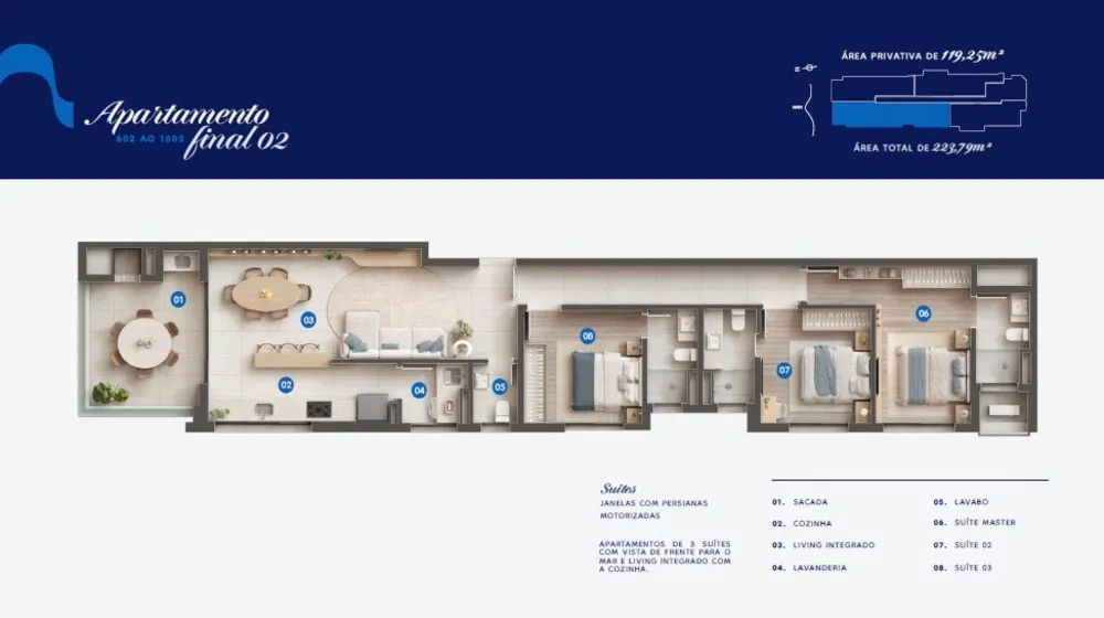 Apartamento, 3 quartos, 172 m² - Foto 11