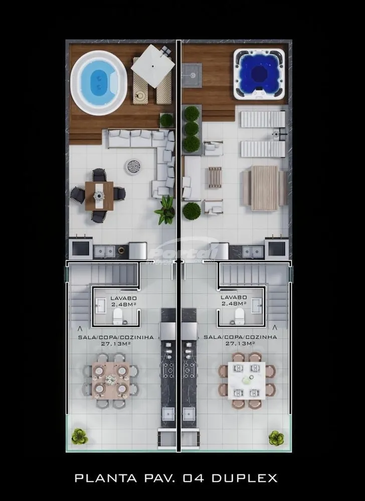 Cobertura, 2 quartos, 155 m² - Foto 4