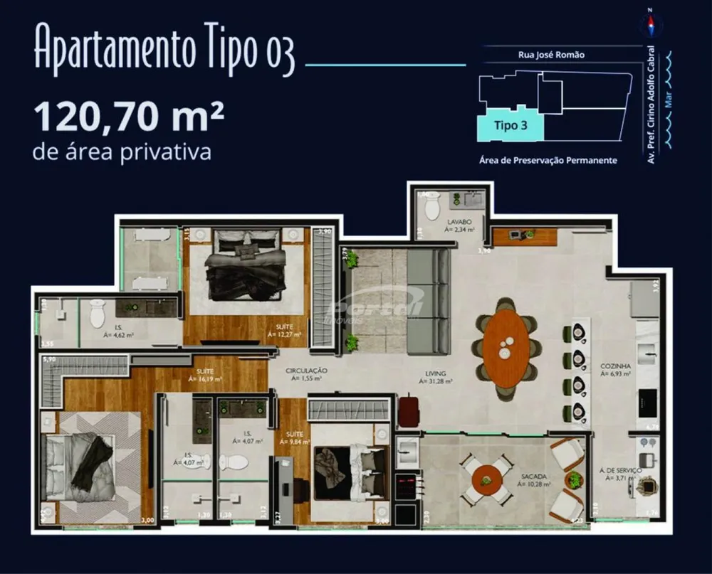 Apartamento, 3 quartos, 111 m² - Foto 11