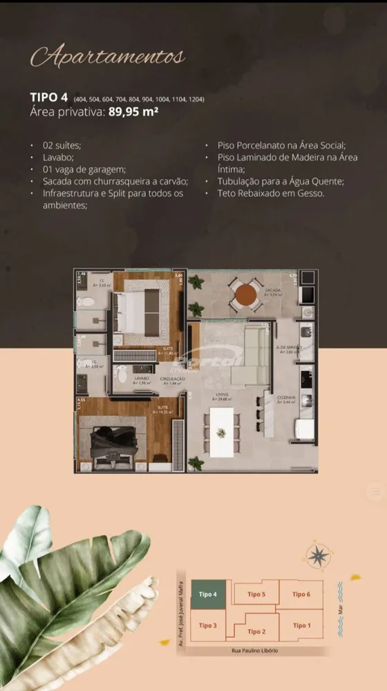Apartamento, 2 quartos, 88 m² - Foto 12