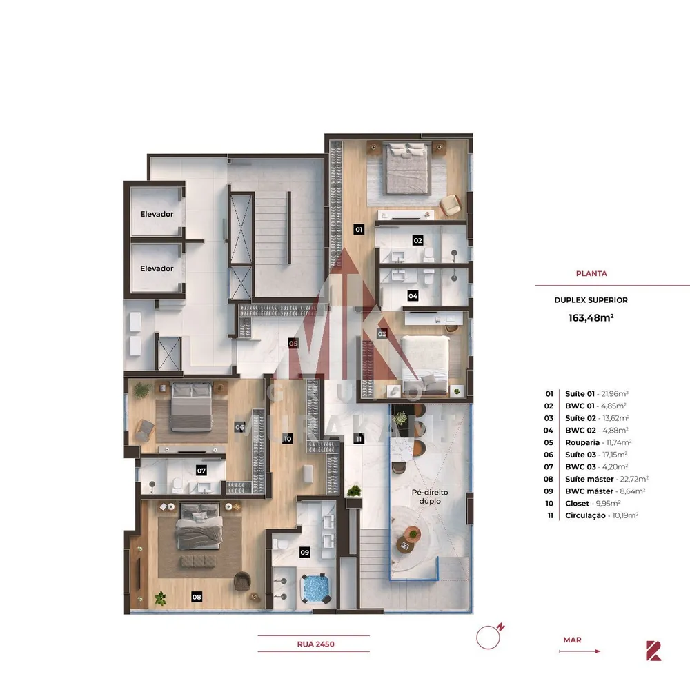 Apartamento, 4 quartos, 186 m² - Foto 12