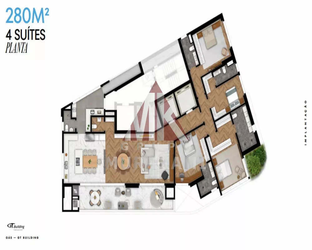 Apartamento, 4 quartos, 280 m² - Foto 4